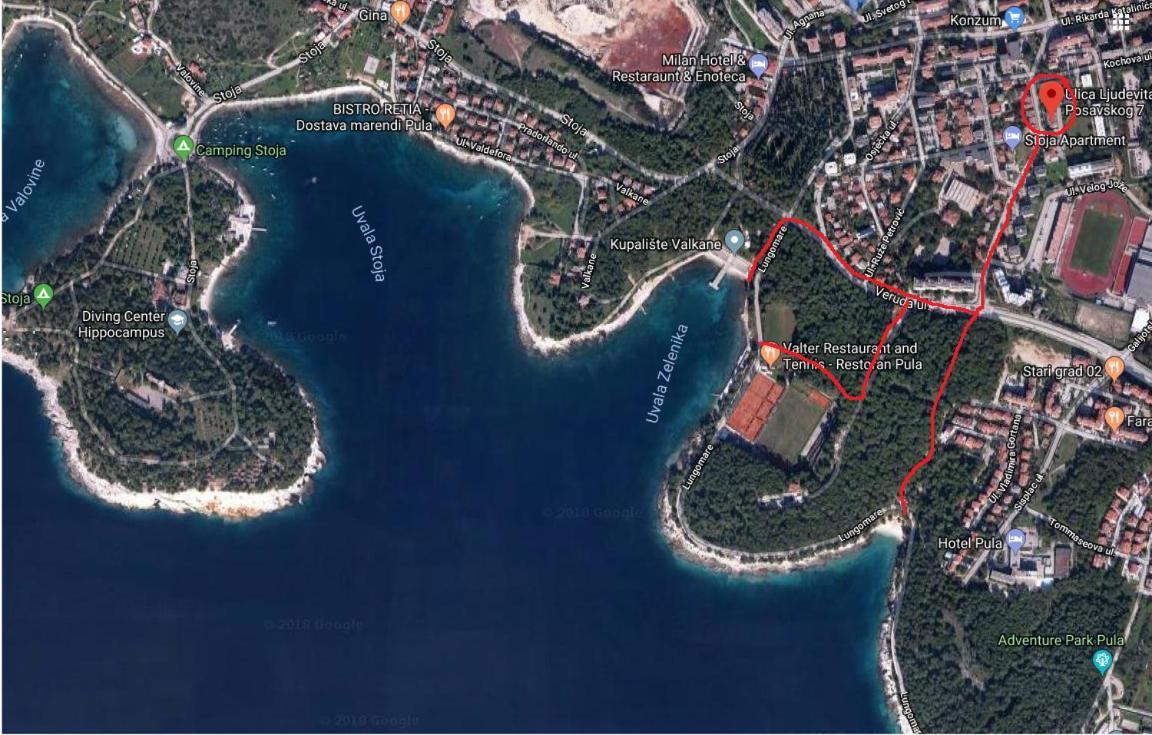 Lair By The Sea - Stoja, Pula Apartment Екстериор снимка
